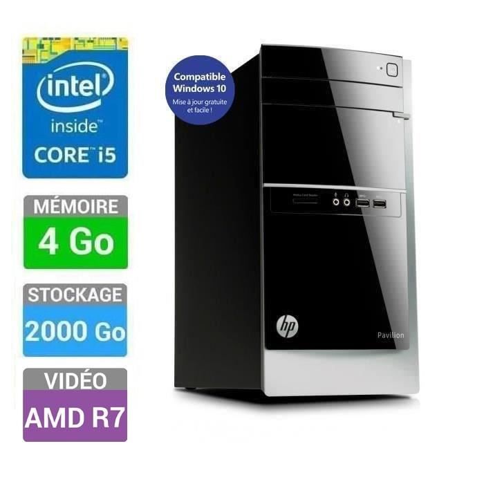 HP PC de bureau Pavilion 500506nf Achat / Vente unité centrale HP