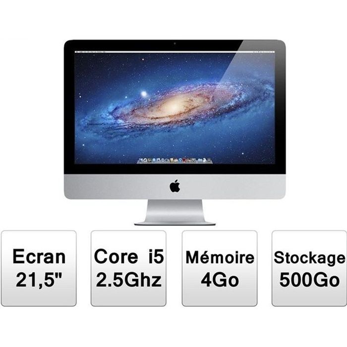 IMAC 21,5" (MC309F/A) Achat / Vente ordinateur tout en un Apple IMAC