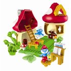 JEU ASSEMBLAGE CONSTRUCTION Megabloks Maison Gd Schtroumpf