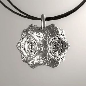 Pendentif Fractalsphere personnalisé