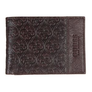 GUESS Portefeuille TRENTON SM1327 Marron Homme