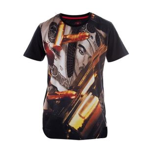 WTF T-shirt Homme Street Rules - Noir