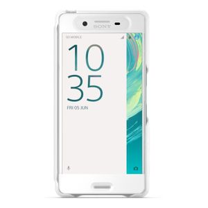 Sony Style cover touch Blanc pour Xperia X Performance