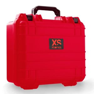 Xsories - Huge Black Box Custom - mallette GoPro anti choc et étanche IP67 - 18Litres RED - CUSTOM
