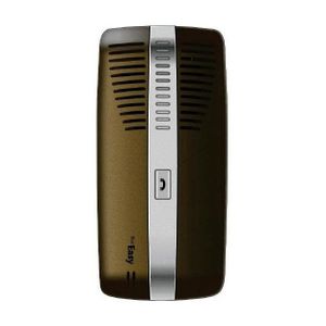 Mr. Handsfree Easy Kit Mains Libres Voiture Bluetooth Effet Cuir Marron