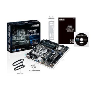 Asus Carte m?re PRIME H270M-PLUS - Socket LGA 1151 - 2400 MHz