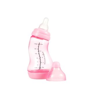 DIFRAX Biberon S Natural 170 ml Rose