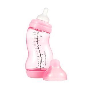 DIFRAX Biberon S Wide 310 ml Rose