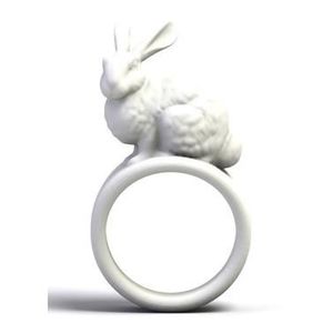 Bague Lapin Bunny personnalisée Taille 62