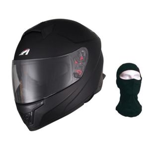 ASTONE Casque Intégral GT1000F Noir Mat + Cagoule