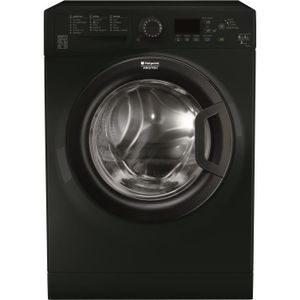 HOTPOINT FDG 8640KFR - Lave linge s?chant - Lav. 8kf / S?ch 6 kg - 1400 tours - Classe B - Moteur induction - Noir