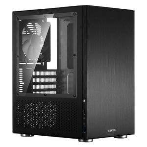 JONSBO Boitier PC C3 - Cube - Format Micro ATX - Fen?tre - Alumium - Noir