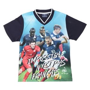 FFF Tee Shirt Football Equipe de France Enfant FTL