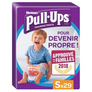 HUGGIES Pull Ups Cars Taille S - De 8 ? 15Kg - 29 culottes d'apprentissage