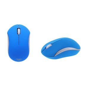T'nB Souris optique sans fil Rubby Bleu
