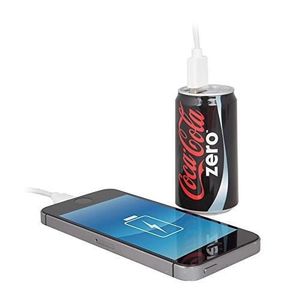 Urban Factory Power Bank 7200 mAh Batterie de Secours Coca-Cola Noir Zéro