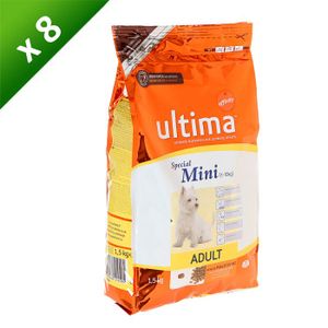 ULTIMA Spécial Mini Adult riche en poulet et riz pour chien 1,5kg (8)