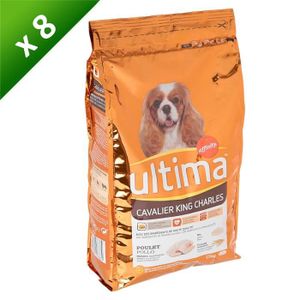 ULTIMA Croquettes au poulet, au riz et aux céréales - Pour Cavalier King - (x8)