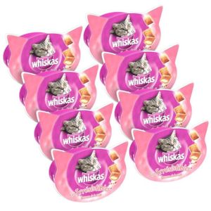 WHISKAS Les Irrésistibles Saveurs de la mer pour chat 60g (8)