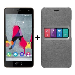 Wiko U Feel Lite Chocolate + Folio Wiboard