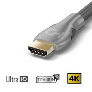 HDELITE Câble HDMI 2.0 Ultra HD 4K / 3D 1m