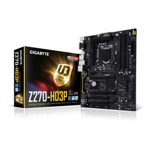 Gigabyte Carte m?re GA-Z270-HD3P - Socket LGA 1151 - DDR4 - 2400 Hz - 64 Go