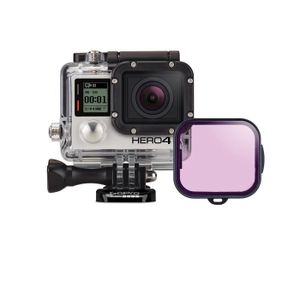 GoPro Filtre magenta de plongée pour protection de votre caméra sport