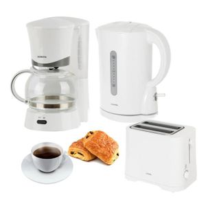 Pack petit déjeuner Oceanic: Bouilloire + Cafeti?re + Grille pain
