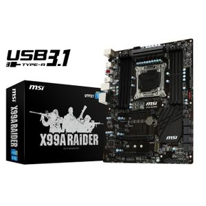 MSI carte m?re X99A RAIDER USB3.1