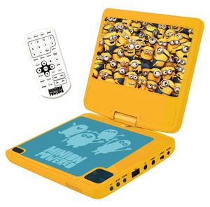 LES MINIONS Lecteur DVD portable Lexibook
