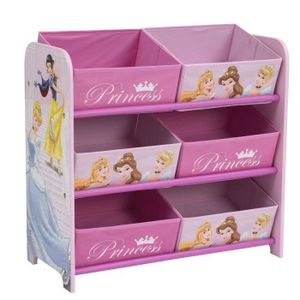 WORLDS APART DISNEY PRINCESSES Meuble de rangement enfant 6 Paniers