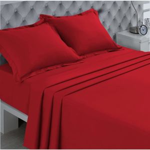 VISION Drap plat 270x300 cm rouge