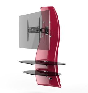 GHOST DESIGN 2000 ROTATION Meuble TV support Rouge