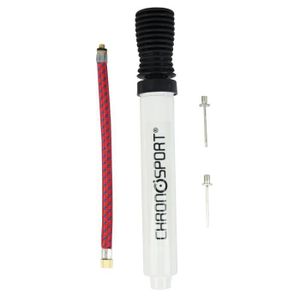 CHRONOSPORT Set Pompe ? Ballon Double Action + 1 Raccord + 2 Aiguilles