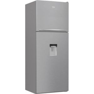 BEKO RED45DXP - Réfrigérateur congélateur haut - 402 L (309 L + 93 L) - Froid total no frost - A+ - L 70 x H 185 cm - Inox verni