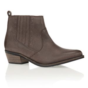 REDSKINS Boots Cuir Mathilde Chaussures Femme