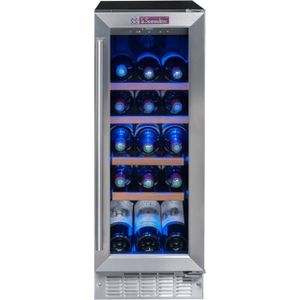 LA SOMMELIERE CVDE21 - Cave ? vin de service - 21 bouteilles - Encastrable - Classe B - L 29 x H 82 cm