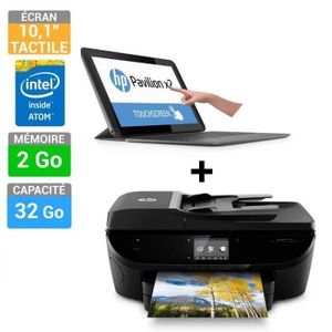 HP Pavilion x2 10-j001nf + HP Envy 7640