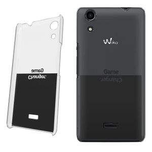 Wiko coque Game Changer Rainbow Lite - Noir