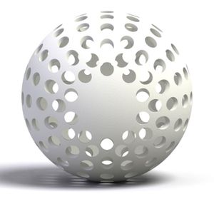 Boule de Noël Sph?re trous personnalisée