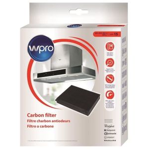 WPRO CHF15/1 Filtre de Hotte (ex MOD15) Type 15 300g/m? dim 225x210x30mm