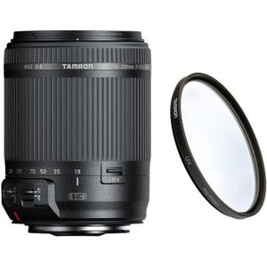 Pack TAMRON 18-200 mm F/3.5-6.3 Di II VC NIKON + Filtre UV MC Tamron L