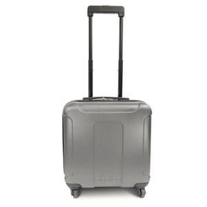 KINSTON Valise Cabine Low Cost Rigide ABS 4 Roues 46 cm Gris