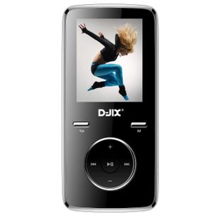 D-JIX M350 8GO - Lecteur MP3 8Go - Ecran LCD - Lecteur photos, vidéos et eBook - Noir