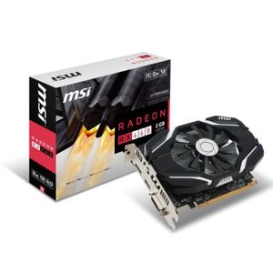 MSI Carte graphique AMD Radeon RX 460 2G OC - 2Go GDDR5