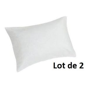SWEET HOME Lot de 2 Prot?ge Oreillers CLIMAFRESH 50x70cm