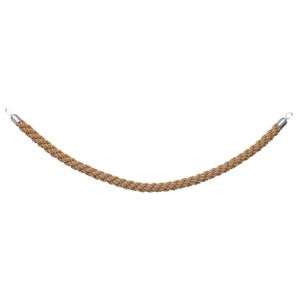Cordon 1.5 m bronze embouts chrome