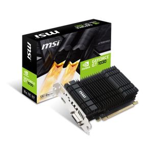 MSI Carte graphique GeForce? GT 1030 2GH OC - 2 Go - GDDR5