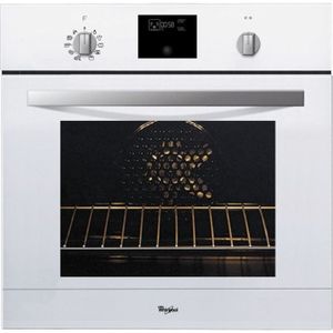 WHIRLPOOL AKZ 520/WH- Four électrique encastrable - Chaleur tournante - 60L - Pyrolyse - A - Blanc