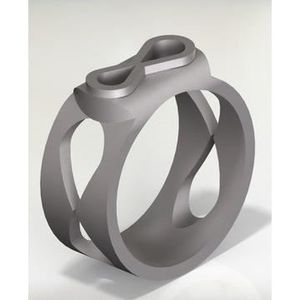 Bague L'Infini T.62 personnalisée